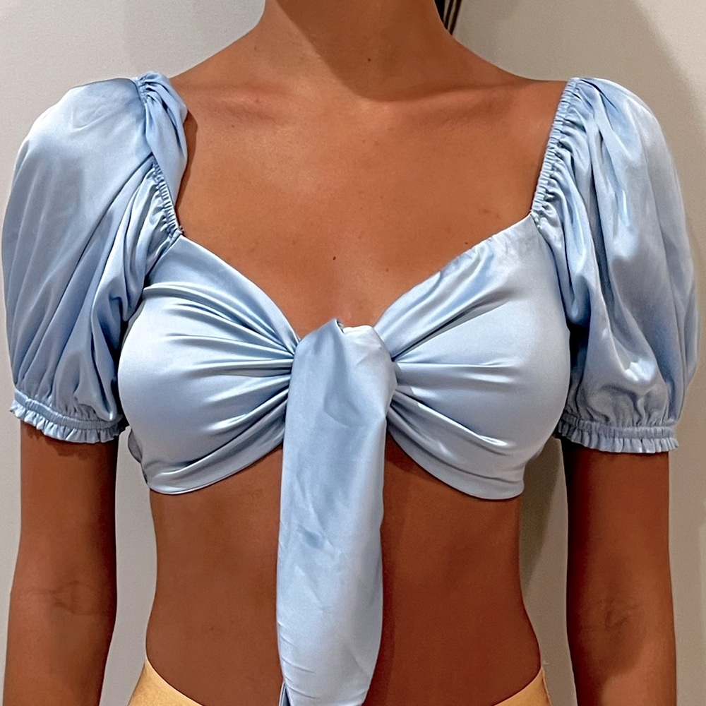 Silky blouse